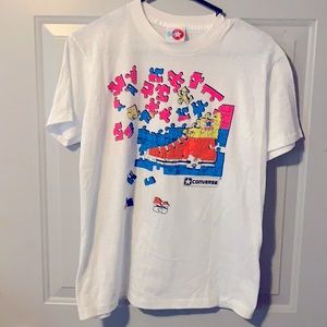 Vintage Rare Converse Puffy Graphic TShirt